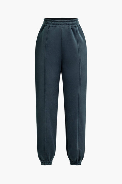 Evangeline | Sportliches Hoodie-Set mit Cut-Outs