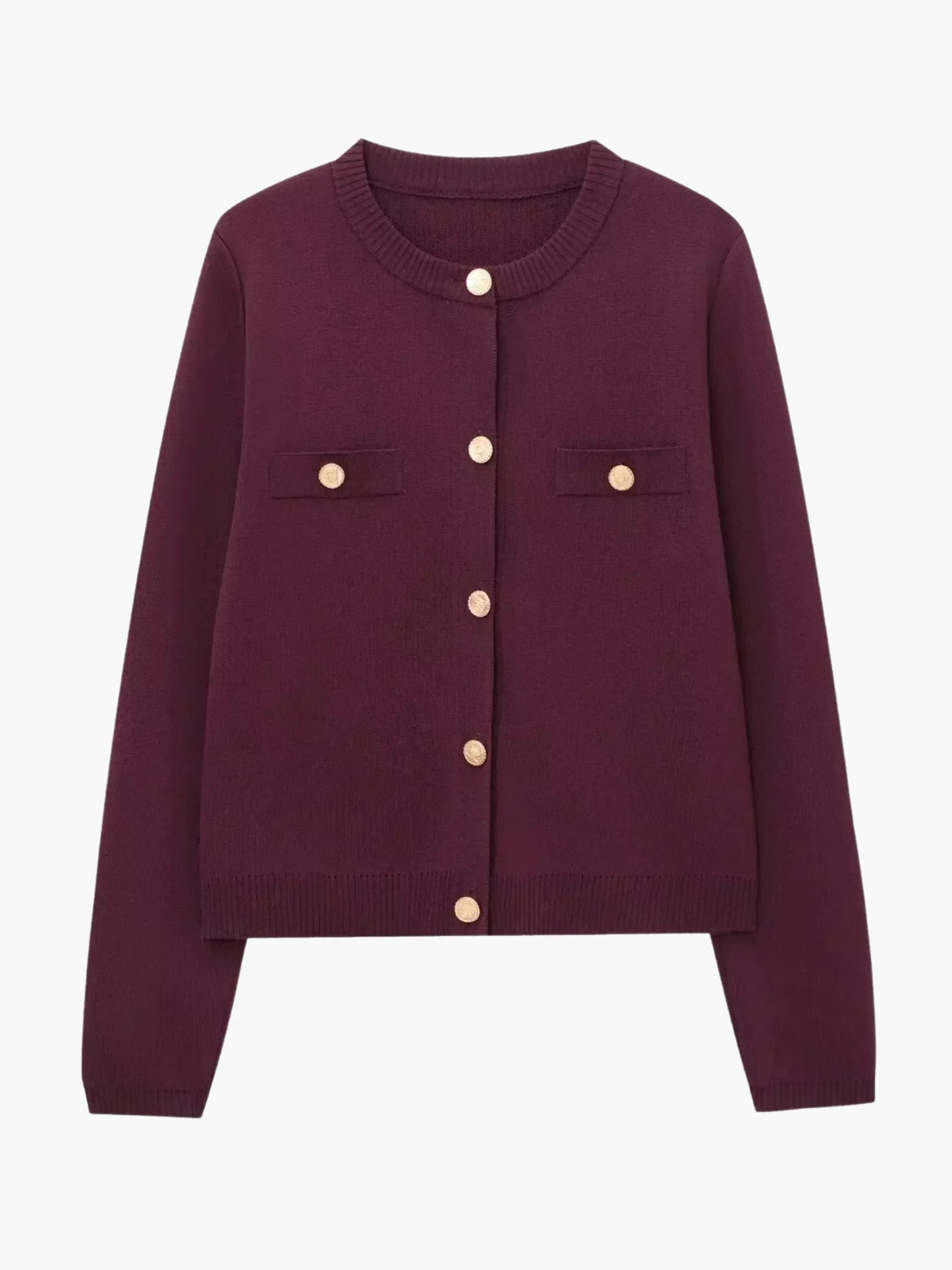 Kristina | Strickjacke mit Knopfleiste