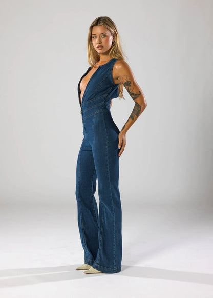 Emmie | Denim Jumpsuit