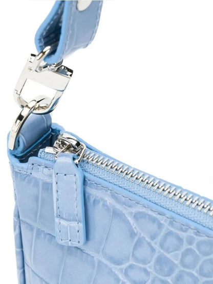 Brigitte | Umhängetasche mit Kroko-Prägung