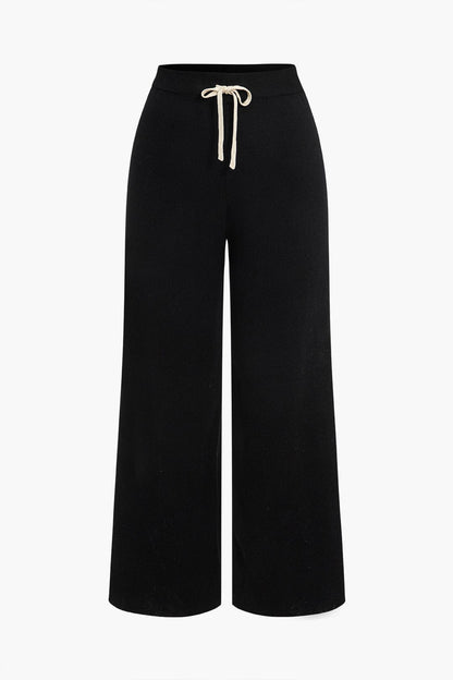 Lorelei | Strick-Set mit Cardigan & weiter Hose