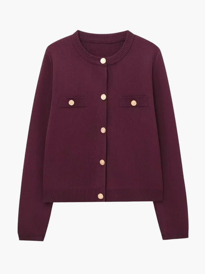 Kristina | Strickjacke mit Knopfleiste