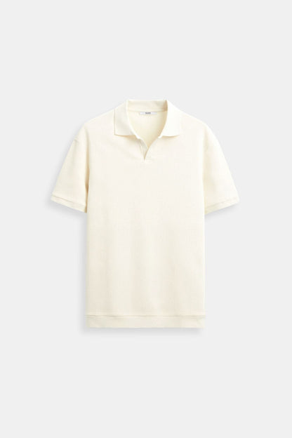 Herren-Poloshirt in Beige – Elegant & Zeitlos