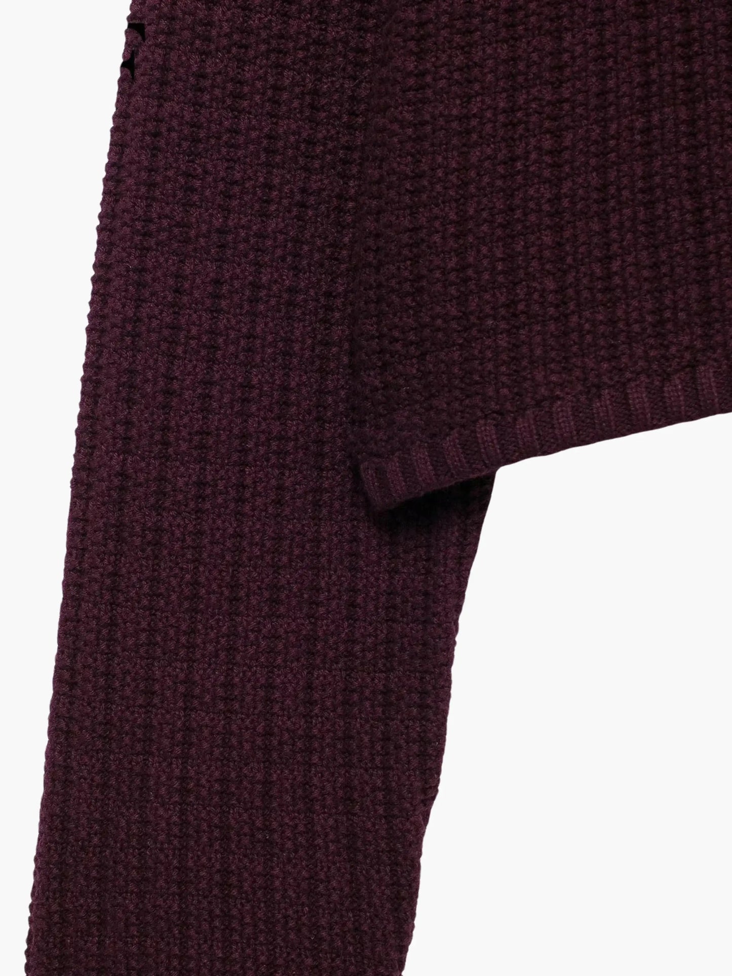 Senta | Strukturierte Strickjacke mit goldenen Knöpfen