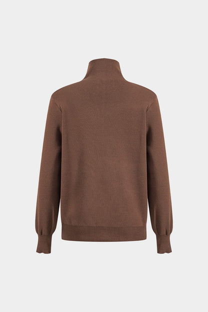 Elara | Elegantes Strick-Set mit Cape & Wide-Leg-Hose