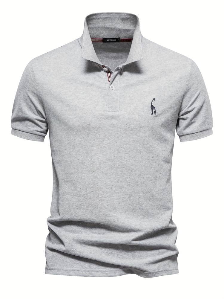 Noah | Slim Fit Klassisches Poloshirt mit sportlichem Kragen-Detail
