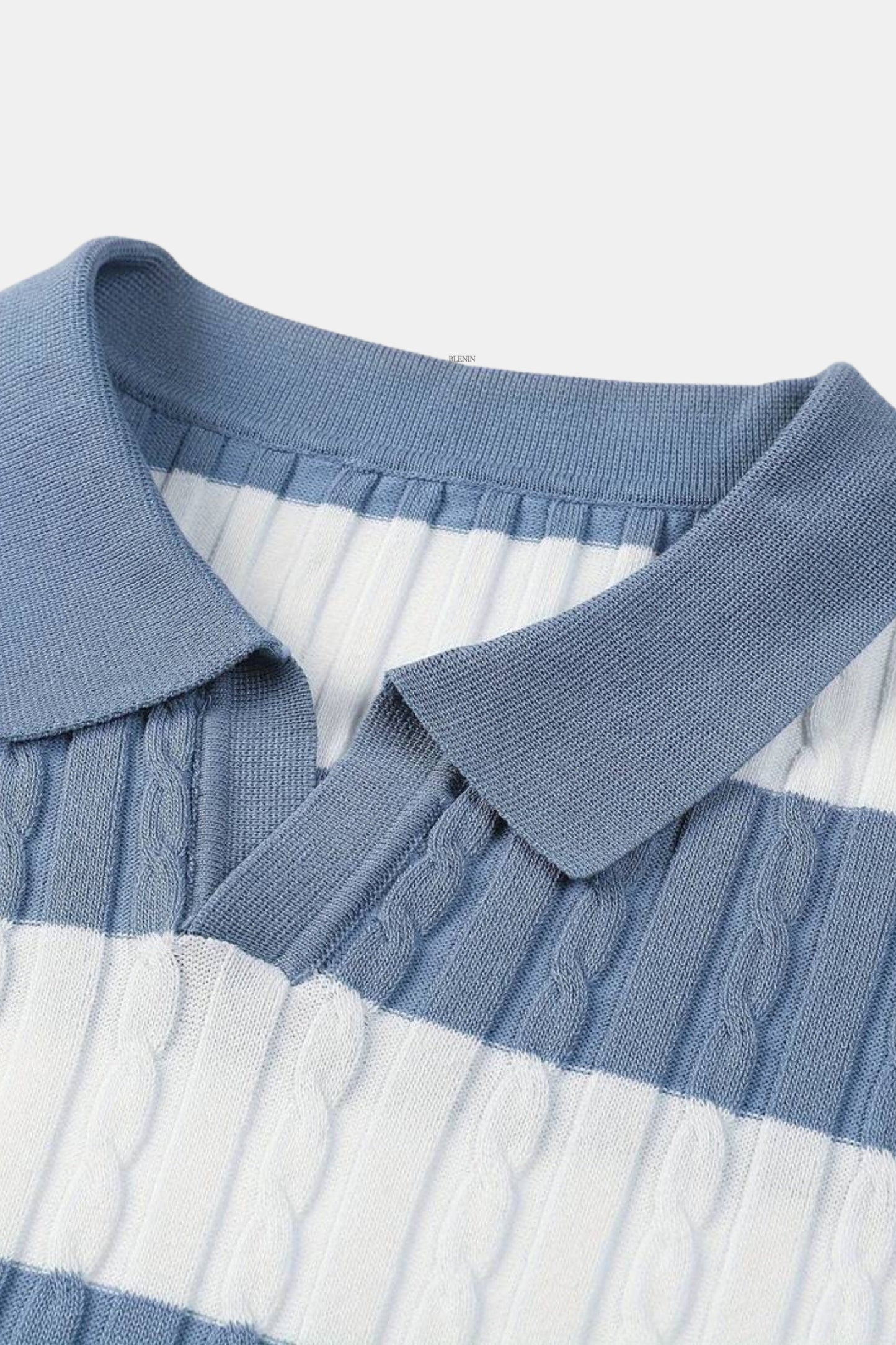 Gestreiftes Herren-Poloshirt mit kurzen Ärmeln – Sportlich & Elegant