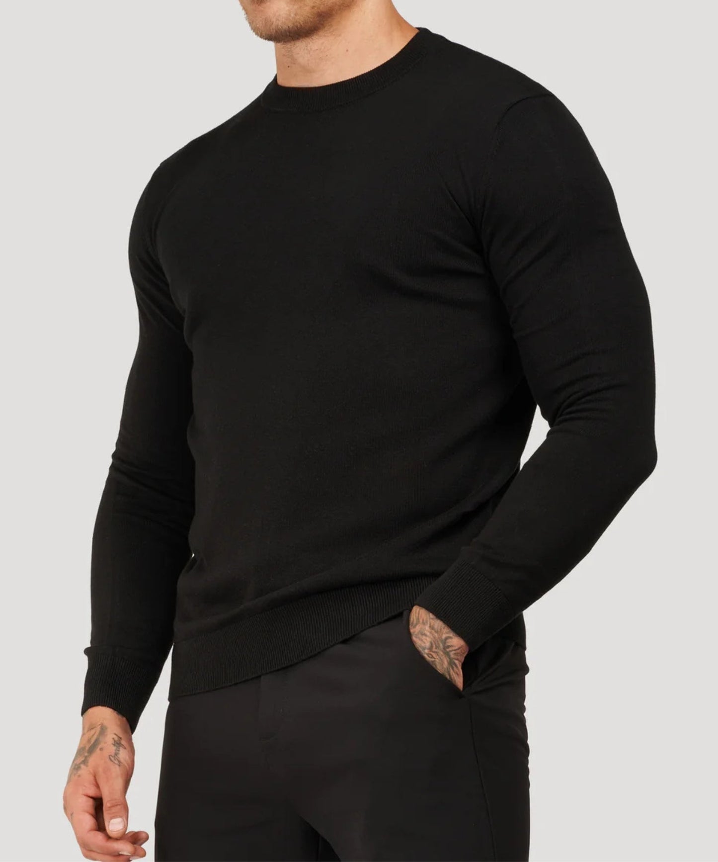 Feinstrick Rollkragenpullover für stilvolle Outfits – Eleganter Slim Fit Pullover