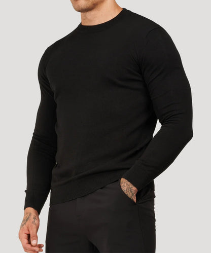 Feinstrick Rollkragenpullover für stilvolle Outfits – Eleganter Slim Fit Pullover