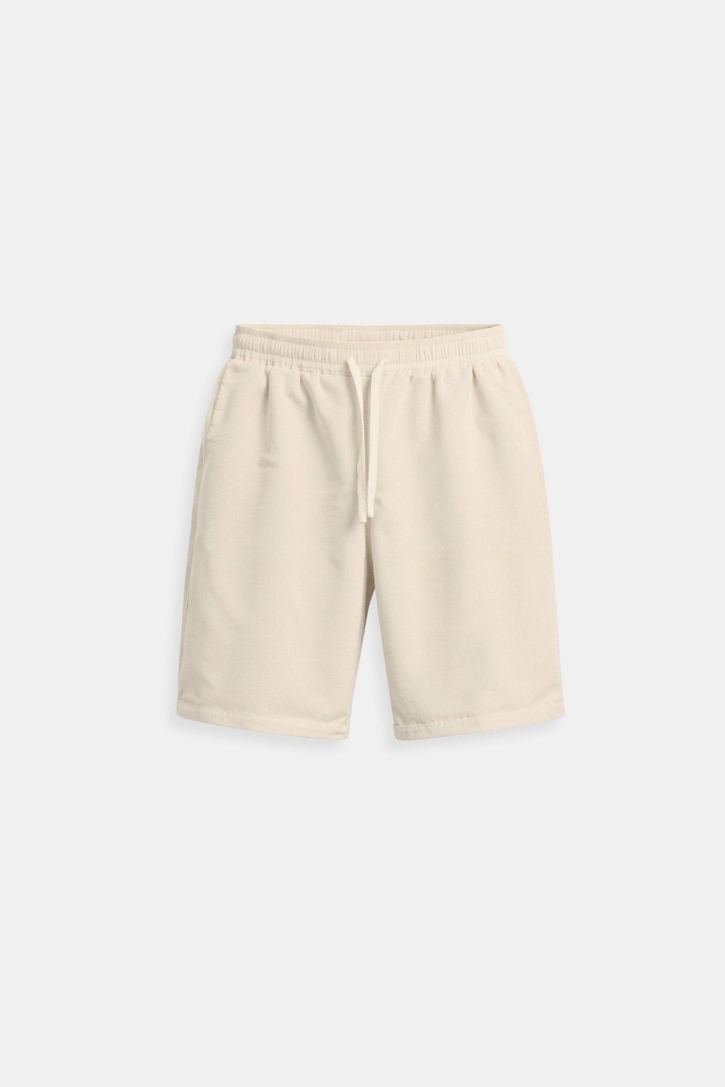 Herren-Shorts in Beige mit Kordelzug – Minimalistischer Komfort