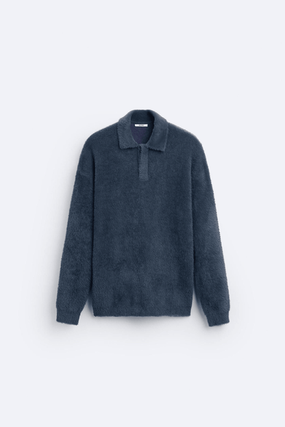 Fleece-Poloshirt | Weich, Warm & Stilvoll