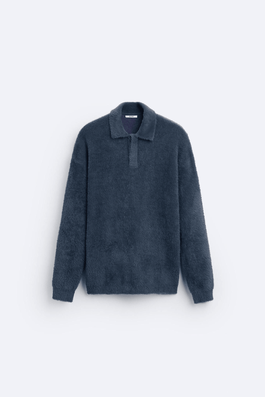 Fleece-Poloshirt | Weich, Warm & Stilvoll