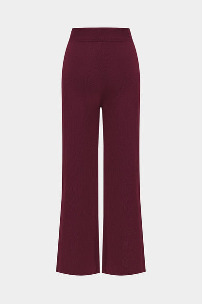 Luanne | Elegantes Dreiteiliges Set aus Geripptem Strick