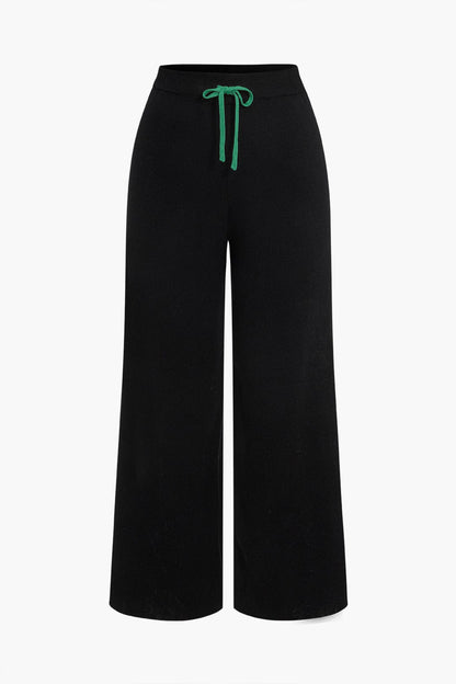 Lorelei | Strick-Set mit Cardigan & weiter Hose