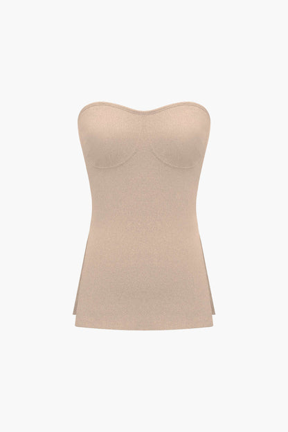 Athena | Elegantes Zweiteiler-Set mit Bustier-Top & Shorts