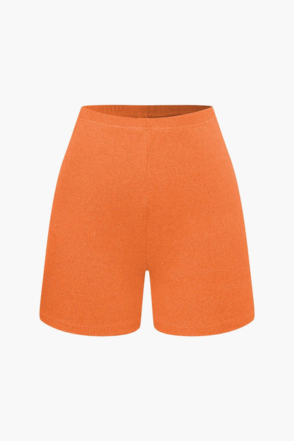 Athena | Elegantes Zweiteiler-Set mit Bustier-Top & Shorts