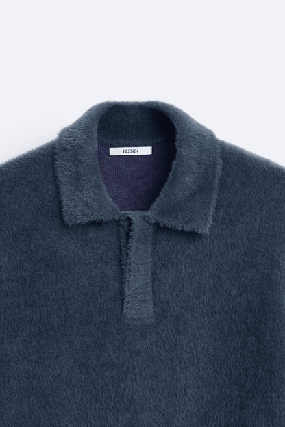 Fleece-Poloshirt | Weich, Warm & Stilvoll