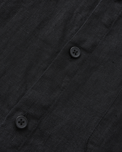 Adam | 3-teiliges Sommer-Outfit mit Kurzarmhemd, Leinenhose & Goldkette