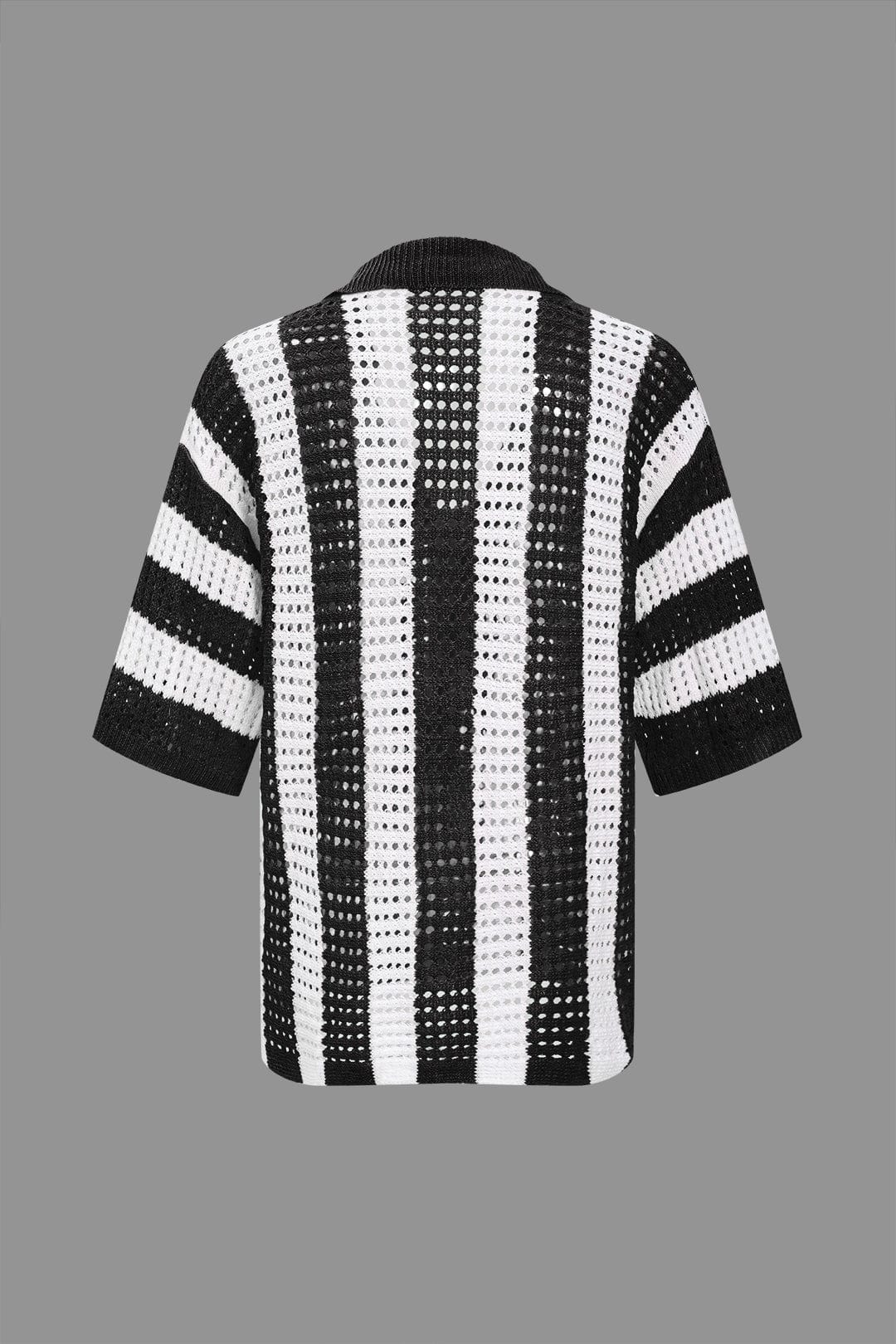 Noemi | Stylisches Häkel-Zweiteiler-Set mit Streifenmuster