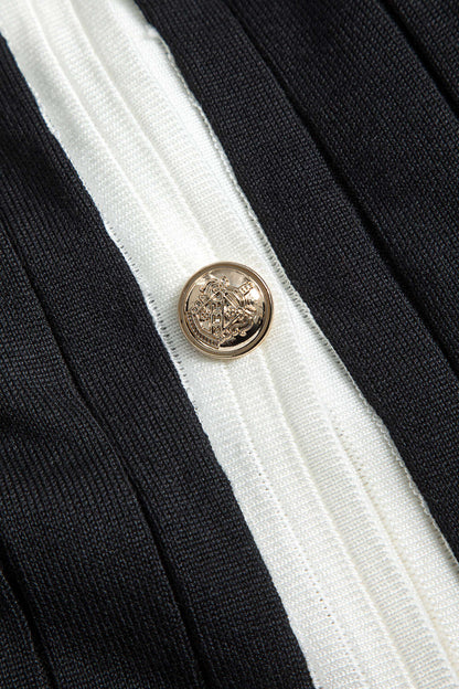 Liliana | Elegantes Zweiteiler-Set mit Strickjacke & Wide-Leg-Hose