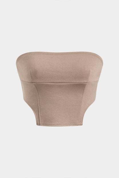 Marlene | Elegantes Dreiteiler-Set mit Bandeau-Top & Bolero