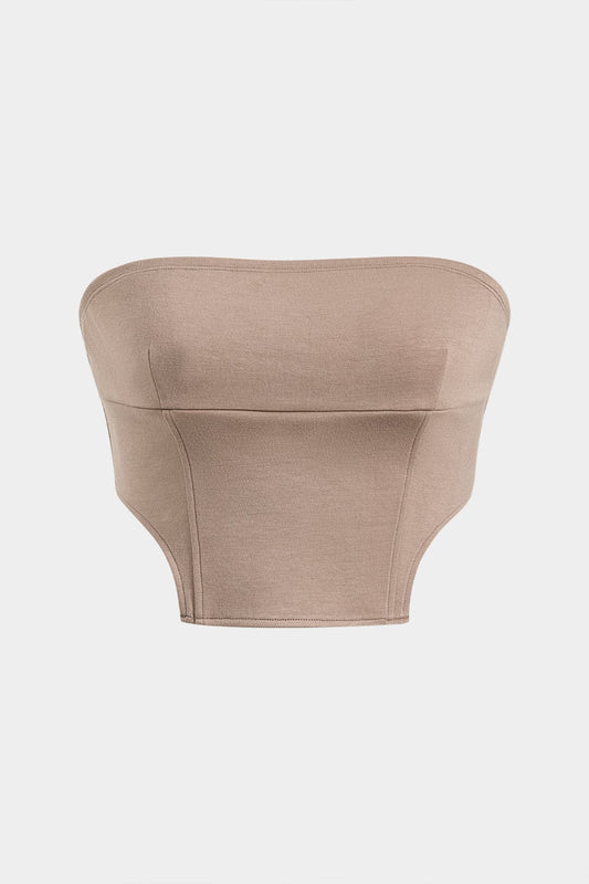 Marlene | Elegantes Dreiteiler-Set mit Bandeau-Top & Bolero