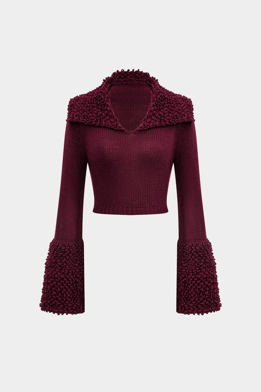 Althea | Elegantes Strick-Zweiteiler-Set mit Strukturdetails