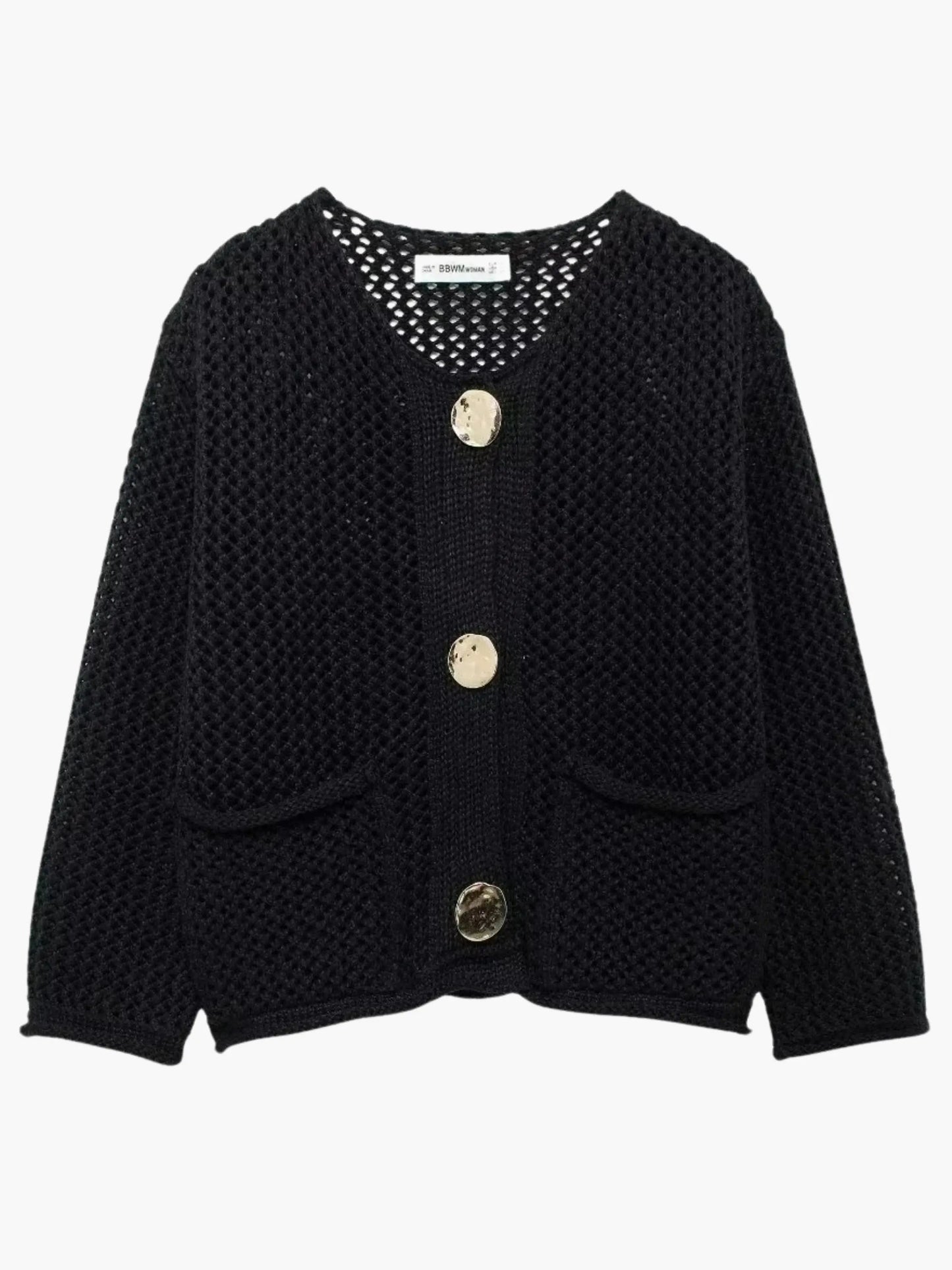 Lya | Grobstrick-Strickjacke