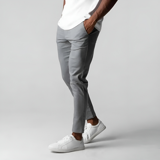Simon | Business Casual Slim Fit Hosen für Herren