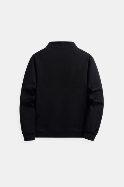 Matteo | Zeitlose Herren-Bomberjacke in Grau und Schwarz