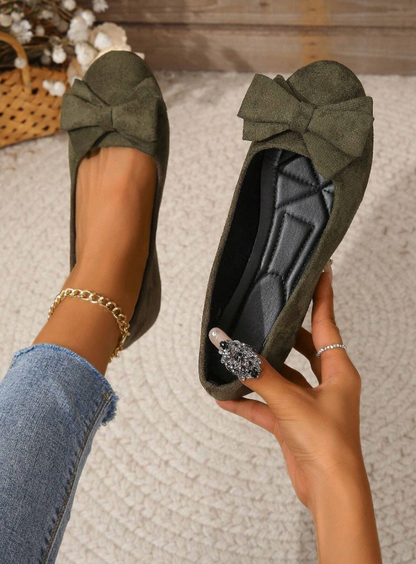 Elegante Ballerinas mit Schleife – Bequem & Stilvoll