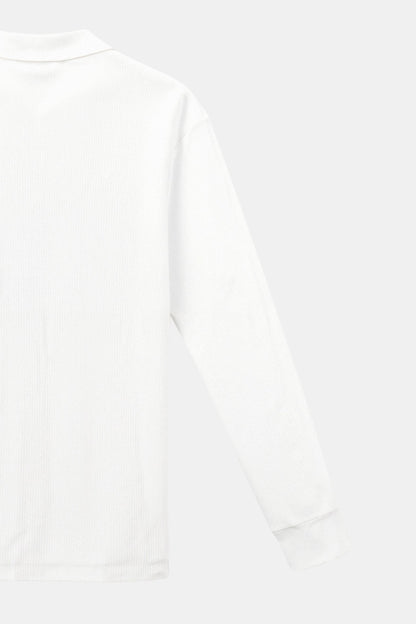 Langärmliges Poloshirt