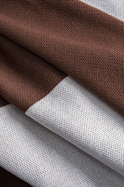 Elara | Elegantes Strick-Set mit Cape & Wide-Leg-Hose