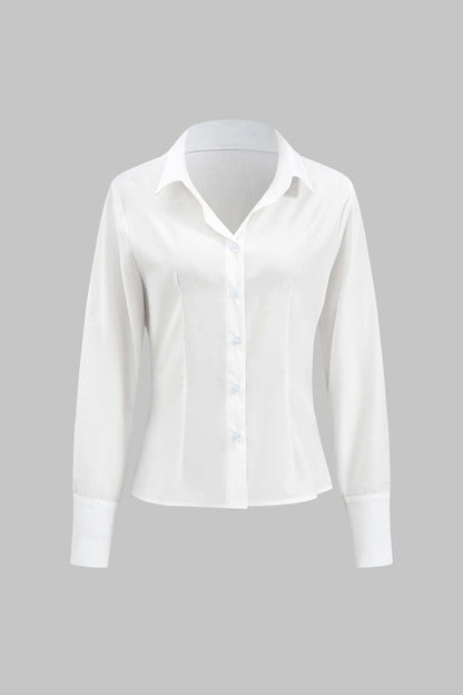 Klara | Elegantes Zweiteiler-Set mit Bluse & Faltenrock