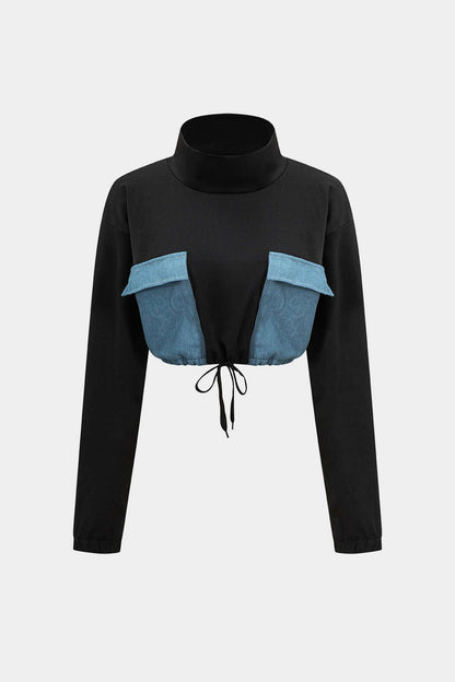 Irish | Sportliches Zweiteiler-Set mit Denim-Details