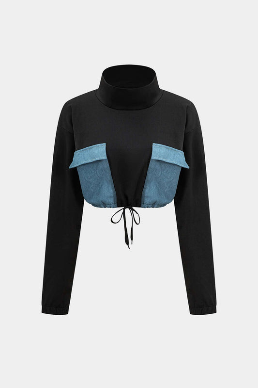 Irish | Sportliches Zweiteiler-Set mit Denim-Details