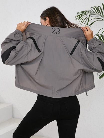 Gudula | Sportliche Windbreaker Jacke