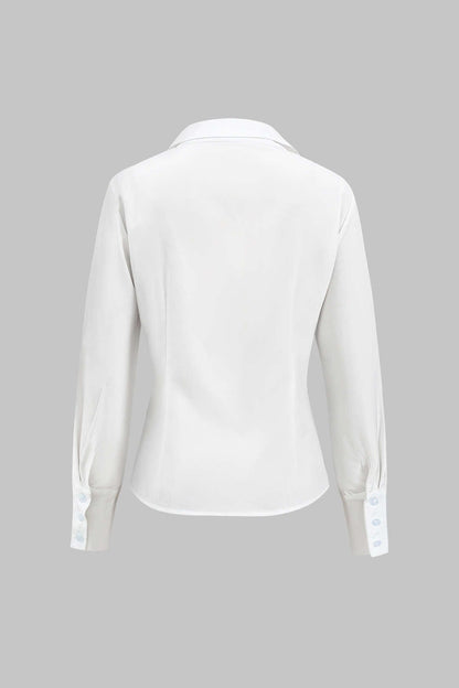 Klara | Elegantes Zweiteiler-Set mit Bluse & Faltenrock