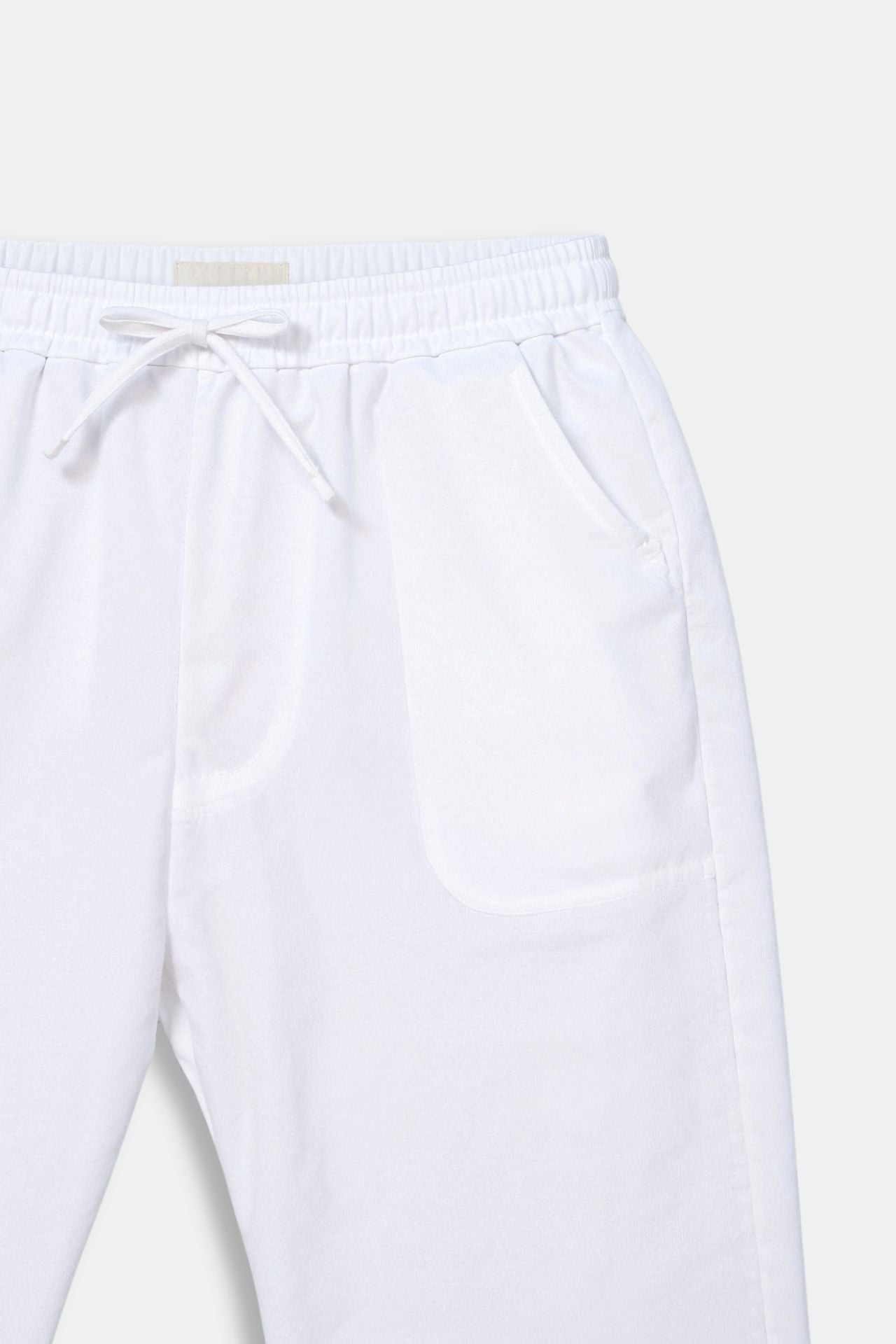 Luca | Weiße Herren-Jogginghose mit Kordelzug