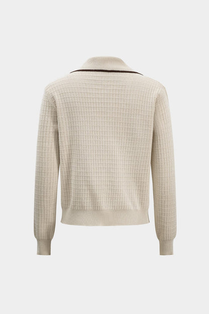 Mia | Klassisches Strick-Zweiteiler-Set mit Blazer-Cardigan & Bleistiftrock