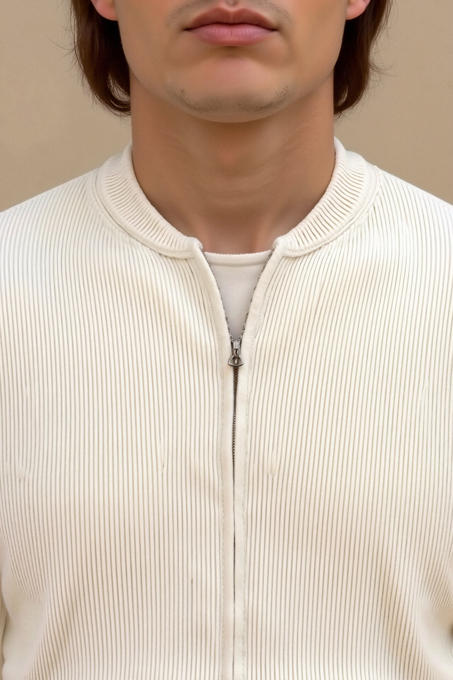 Elegante Minimalistische Strickjacke mit Reißverschluss | Stil & Komfort vereint