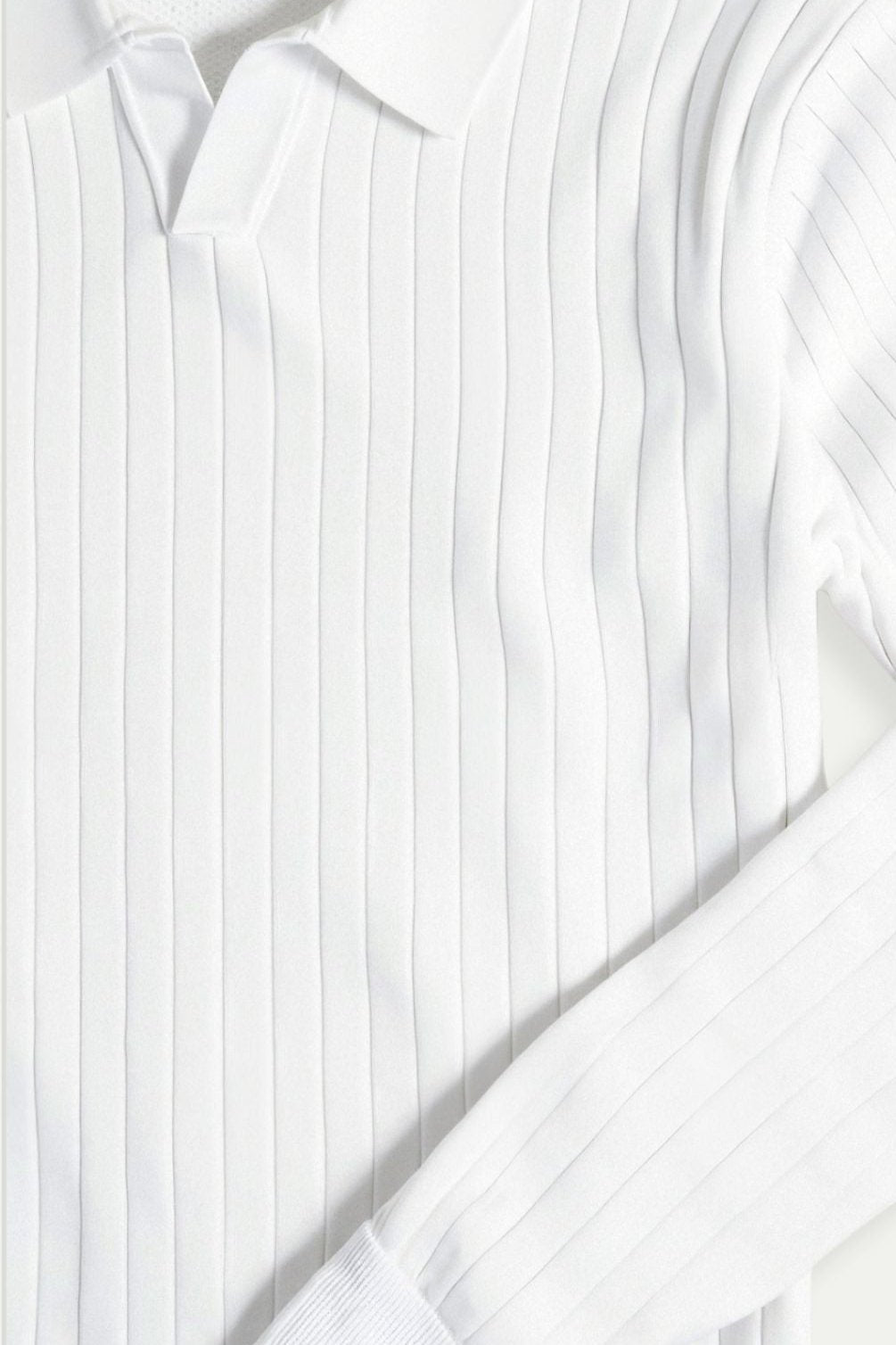 Minimalistisches Strick-Poloshirt | Eleganz & Komfort in Perfektion