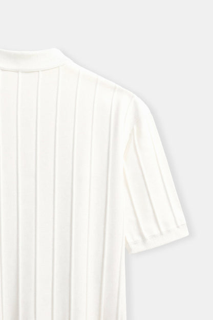 Old Money Classic Heavy O-Neck Striped T-Shirt