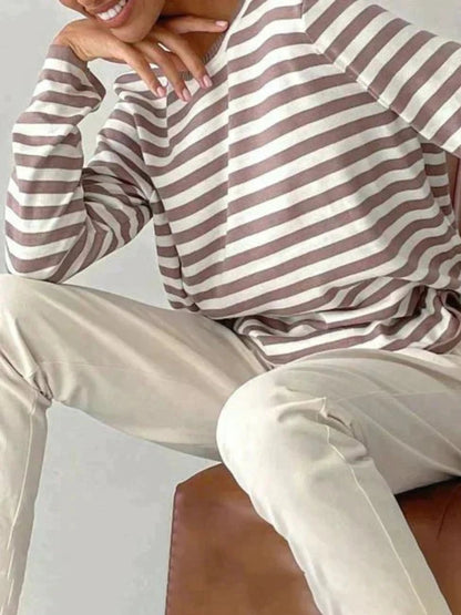 Antonia | Gestreifter Strickpullover