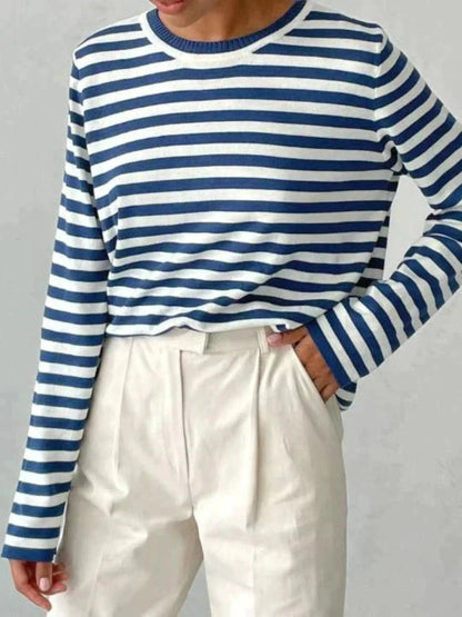 Antonia | Gestreifter Strickpullover