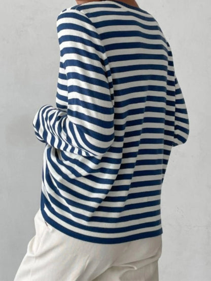 Antonia | Gestreifter Strickpullover