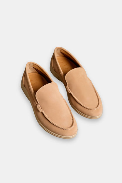 Beigefarbene Loafer – Stilvoll und Vielseitig