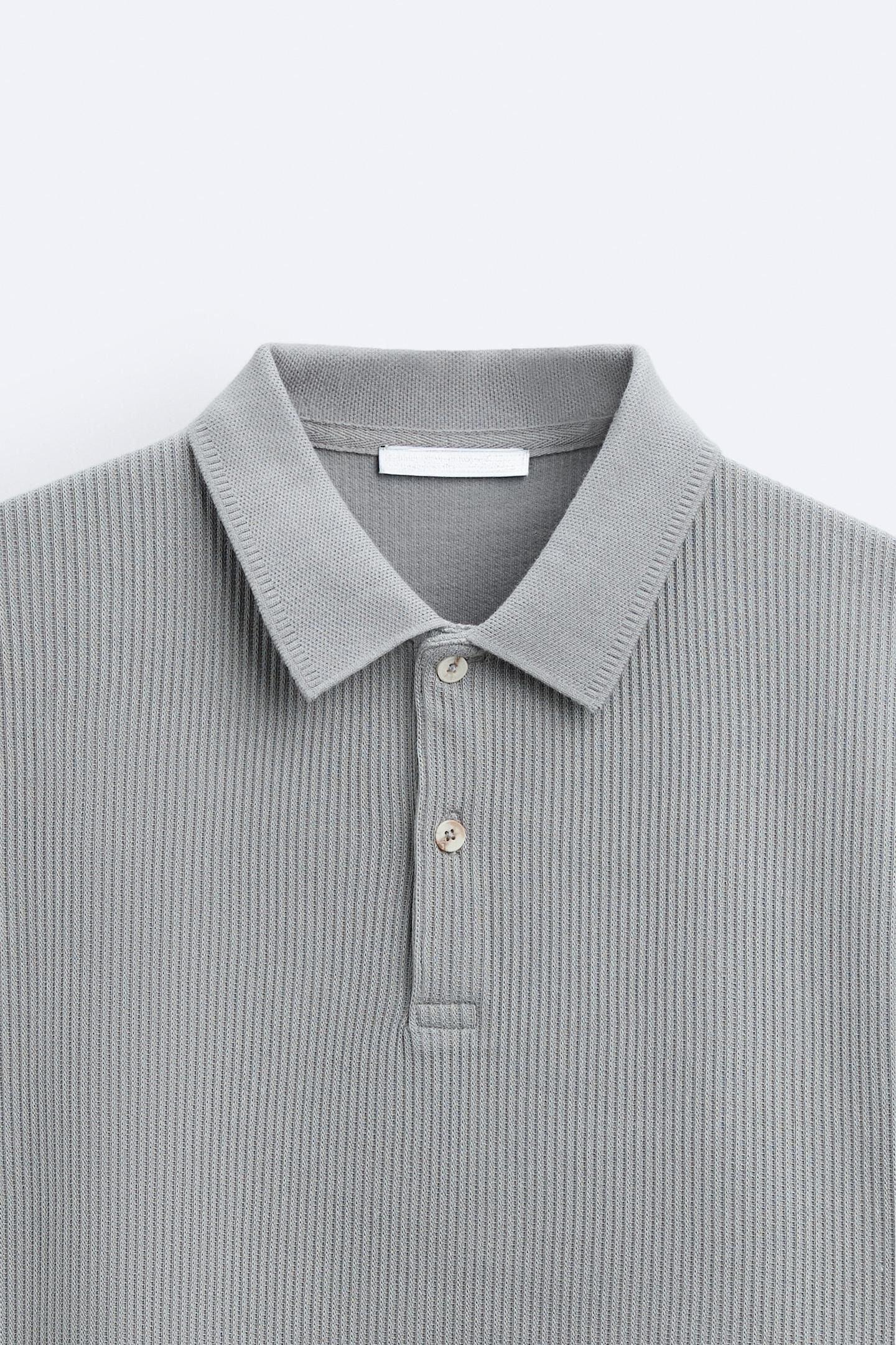 Kurzärmeliges Poloshirt in Cremeweiß – Minimalistisch und Bequem