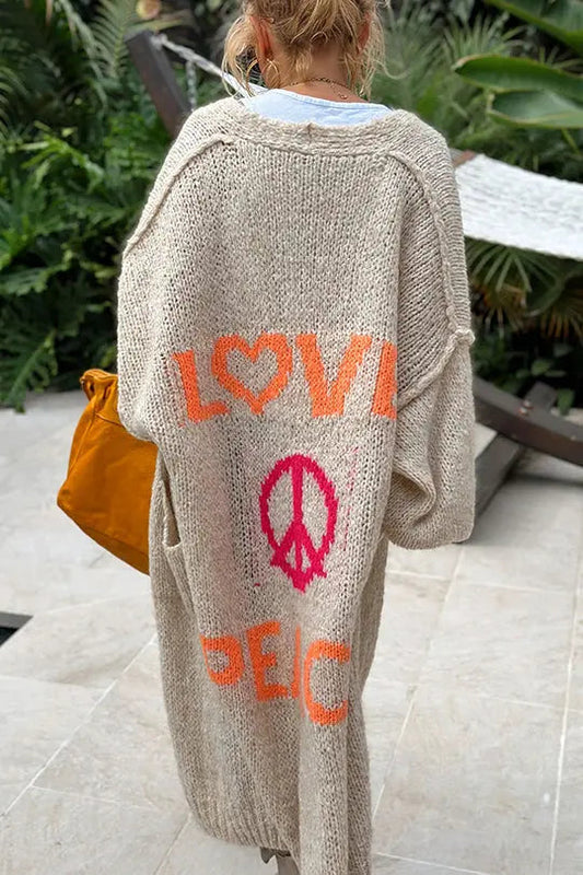 Blossom | LOVE & PEACE Strickjacke