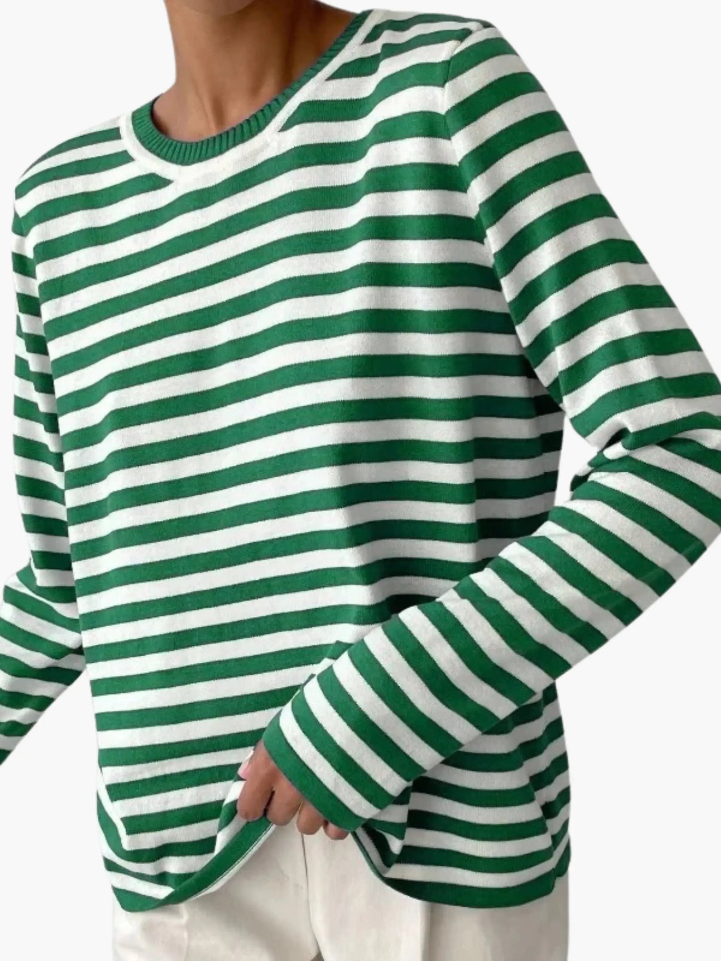 Antonia | Gestreifter Strickpullover